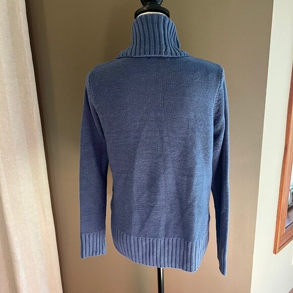 Women's Blue Faded Glory Knit Cardigan, Great Condition, Size Large - Picture 4 of 7